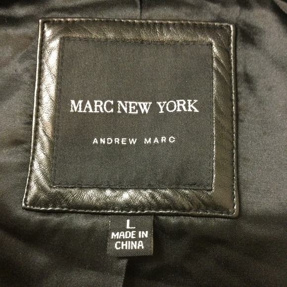 ANDREW MARC Women’s Leather Jacket - Picture 13 of 15
